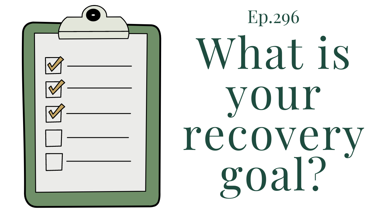 296 What is your recovery goal Your anxiety toolkit