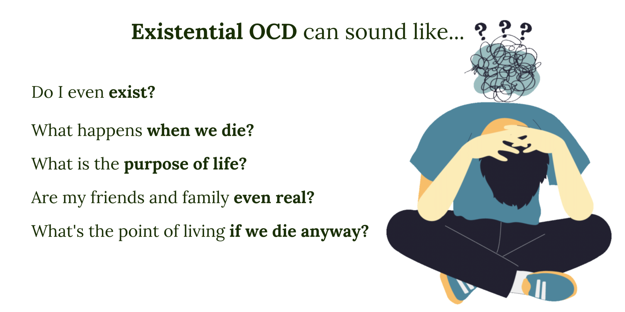 Existential OCD: A Complete Guide To The Fixation With ‘WHY’ - Therapy ...