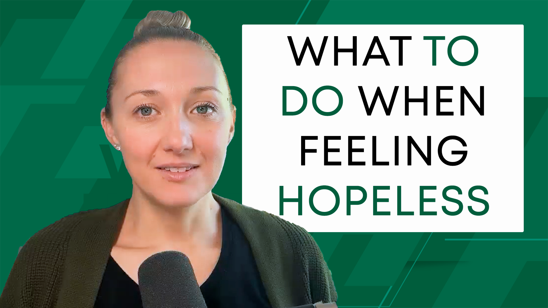 What Do To When Feeling Hopeless
